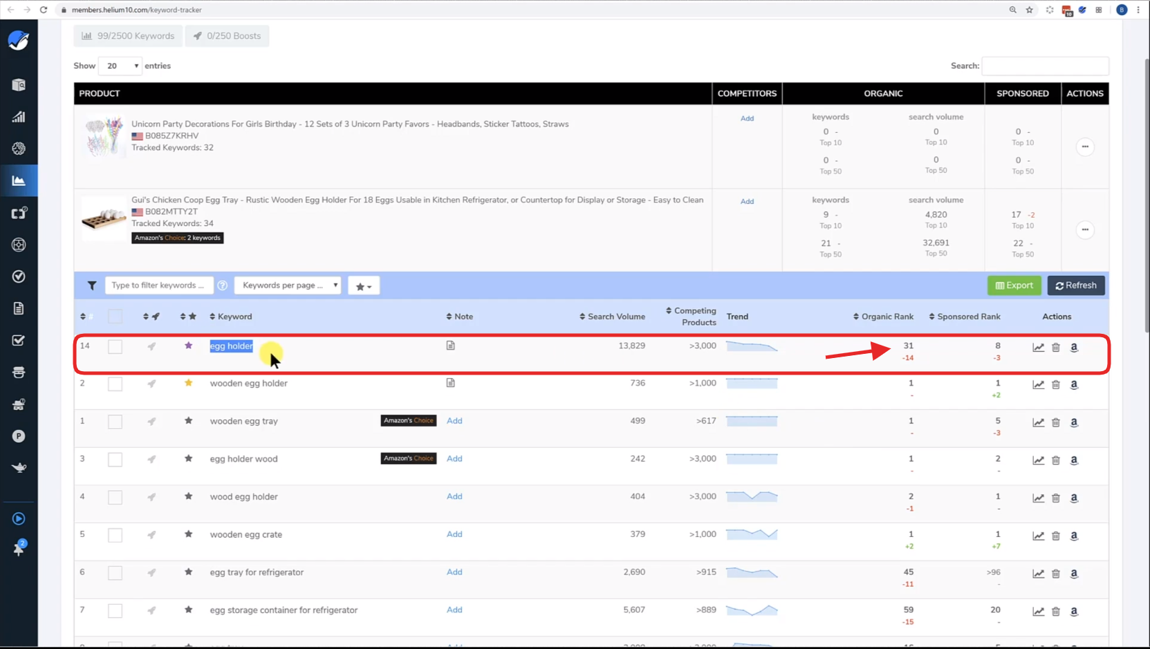 Cerebro PRO Training Video: Ranking Differences in Cerebro vs. Keyword  Tracker – Helium 10