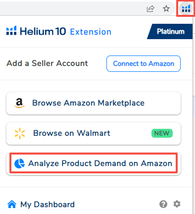 how to download helium 10 extension